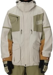 686 2001 Transfer Jacket - limestone colorblock