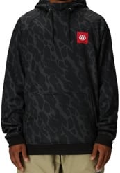 686 Bonded Fleece Hoodie - black fracture print