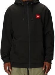 686 Bonded Fleece Zip Hoodie - black