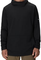 686 Mission Grid Fleece Hoodie - black