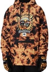686 Waterproof Hoodie - (sublime) orange tie dye