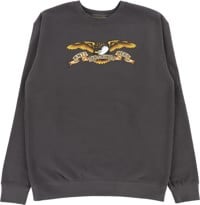 Anti-Hero Eagle Crew Sweatshirt - asphalt