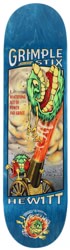 Anti-Hero Hewitt Grimplestix Obvious Greats 8.38 Skateboard Deck - blue