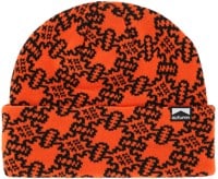 Autumn Landscape Beanie - safety orange