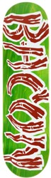 Bacon Skateboards Classic Logo 9.0 Skateboard Deck - green