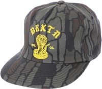 Brixton Darver HP Snapback Hat - bark camo