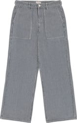 Brixton Women's Jane Utility Wide Leg Pants - off white/mood indigo