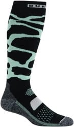 Burton Performance Midweight Snowboard Socks - soft sage camo