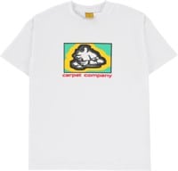 Carpet Running Man T-Shirt - white