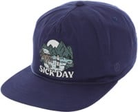 Coal Field Strapback Hat - navy