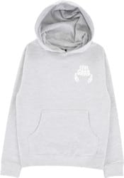 Crab Grab The Logo Youth Hoodie - heather grey