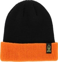 Creature Bonehead Label Beanie - black/orange