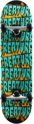 Creature Logo Spill 7.75 Complete Skateboard
