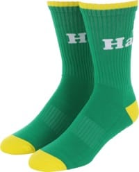 DGK Haters Sock - green/yellow