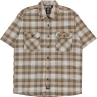 Dickies Mike Anderson Check S/S Shirt - dark olive