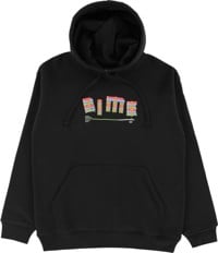 Dime RAR Zip Hoodie - black