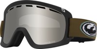 Dragon D1 OTG Goggles + Bonus Lens - old skool/lumalens silver ion + lumalens amber lens