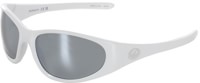 Dragon The Box 2 2.0 LL Polarized Sunglasses - shiny white/silver mirror polarized lens
