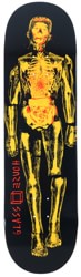 Glass House Glass Man 9.0 Skateboard Deck - red/white