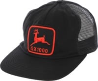 GX1000 Deer Snapback Hat - black