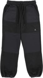 Jones Lodge Recycled Fleece Pants Sweatpants - stealth black