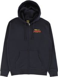 Krooked Koffin Zip Hoodie - navy