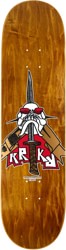 Krooked Skull Sword 8.25 Skateboard Deck - brown