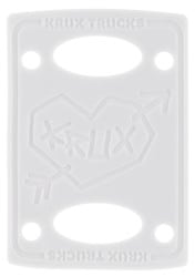 Krux Standard Skateboard Risers - white