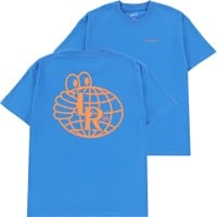 Last Resort AB LRAB Atlas Monogram T-Shirt - royal blue/sunset orange