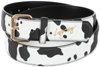 Loosey Moosey Loves You Belt - black/white