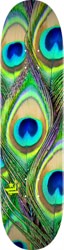 Mini Logo Peacock Feather 8.0 242 Shape Skateboard Deck