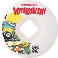 OJ Winkowski Pro Mushroom Elite Mini Combo Skateboard Wheels - white (99a)