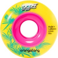 Orangatang Skiff Slasher Cruiser Skateboard Wheels - yellow (86a)