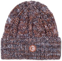 Polar Skate Co. Braid Beanie - rust