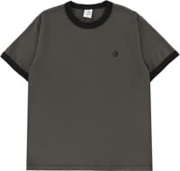 Polar Skate Co. Ringer T-Shirt - dirty black/black
