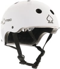 ProTec Classic Certified EPS Skate Helmet - gloss white