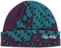 Quasi Dither Beanie - eggplant