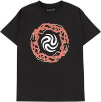 Quasi Drop-Out T-Shirt - black