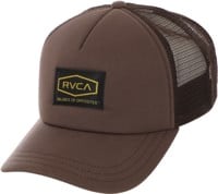 RVCA Dayshift Foamy Trucker Hat - bombay brown