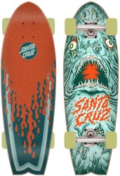 Santa Cruz Dead Shark 8.8 Complete Cruiser Skateboard