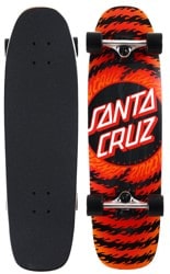 Santa Cruz Flame Ringed Dot 8.4 Street Complete Cruiser Skateboard