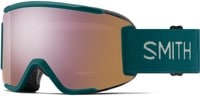 Smith Squad S Goggles - malachite/everyday rose gold mirror + clear lens