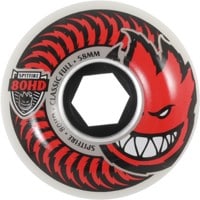 Spitfire 80HD Classic Full Cruiser Skateboard Wheels - white/red (80d)