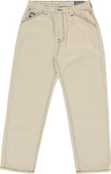 Spitfire Bighead Denim Jeans - natural w/ black contrast stitch