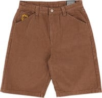 Spitfire Bighead Denim Shorts - brown
