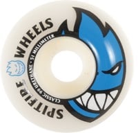 Spitfire Bighead Skateboard Wheels - white/royal blue 51 (99d)
