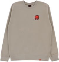 Spitfire Lil Bighead Fill Crew Sweatshirt - cement/red-black-white