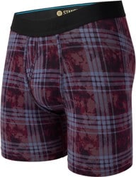Stance Mad For Plaid Butter Blend Boxer Brief - fig