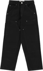 Tactics Double Knee Jeans - raw black selvedge