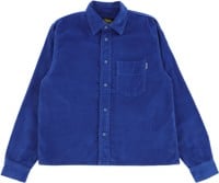 Tactics Heavyweight Corduroy L/S Shirt - cobalt